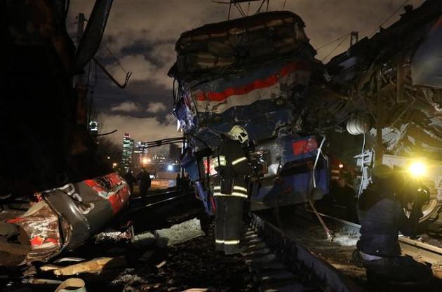 У Москві сталася аварія поїздів