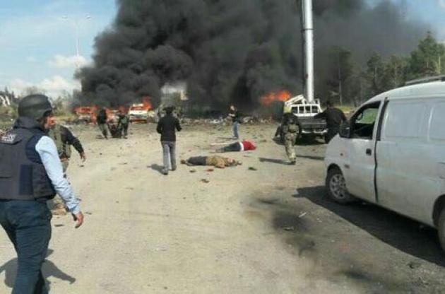 Біля Алеппо підірвався смертник