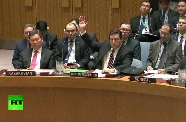 Росія знову заблокувала резолюцію РБ ООН по Сирії