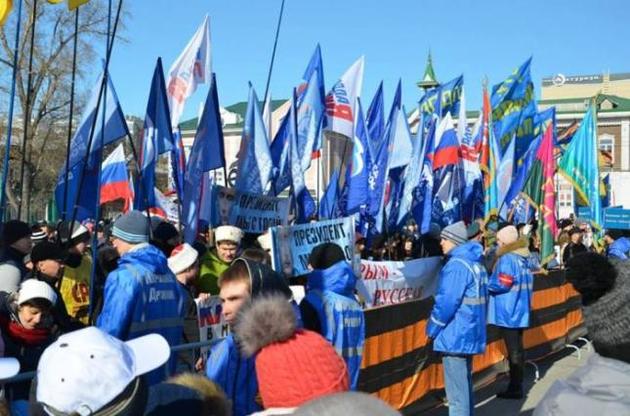 Большинство жителей России одобряют оккупацию Крыма