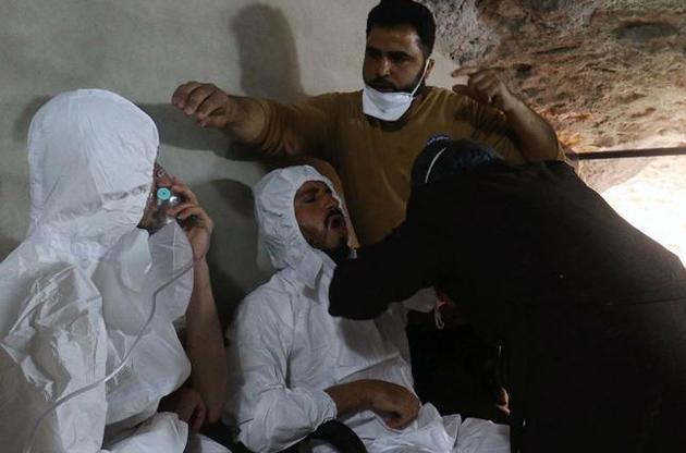 Британские ученые нашли зарин на месте химической атаки в Сирии