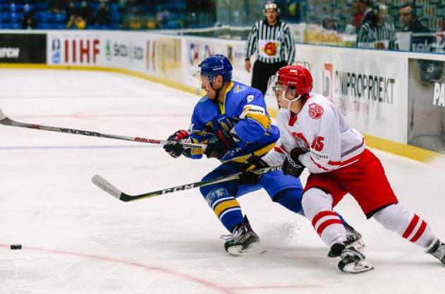 Сборная Украины по хоккею потеряла шансы на выход в элит-раунд