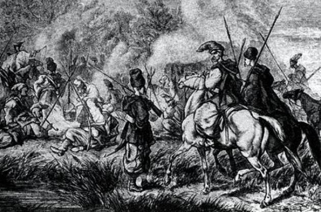 Табір гайдамаків. Художник Ю.Коссак