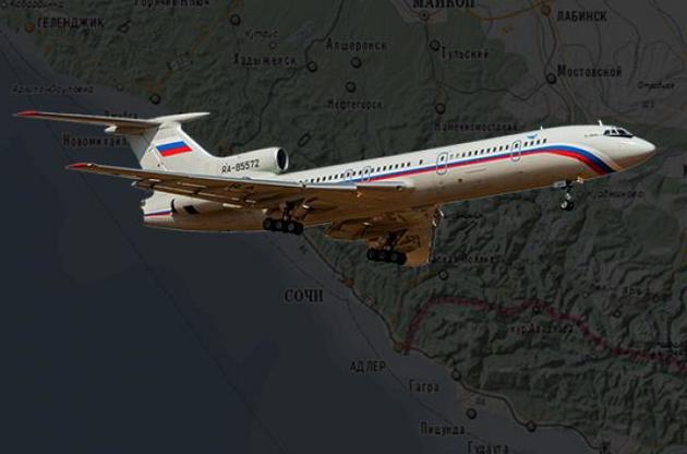 Російський Ту-154 міг впасти в Чорне море через перевантаження – ЗМІ