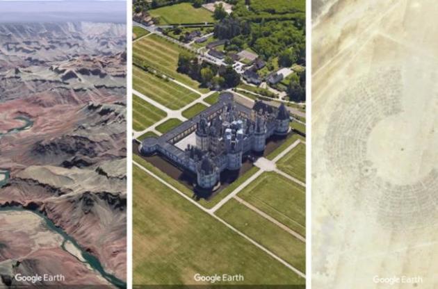 В Google Earth появились виртуальные экскурсии и 3D-изображения