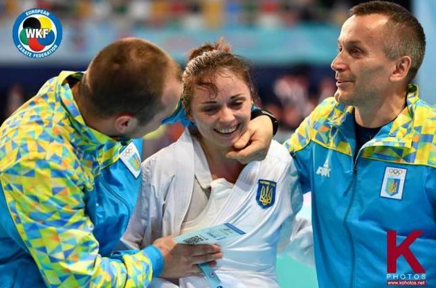 Сборная Украины выиграла шесть медалей на чемпионате Европы по каратэ