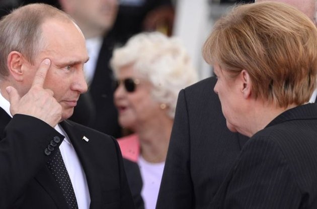 Ключевым вопросом переговоров Путина и Меркель стал конфликт в Донбассе