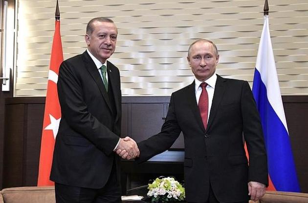 Путин и Эрдоган договорились снять все торговые ограничения кроме помидоров