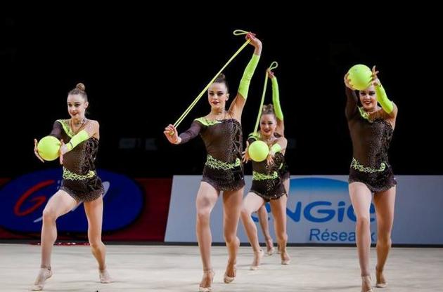 Українські гімнастки потрапили на подіум у двох видах