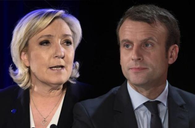 Макрон и Ле Пен приняли участие в предвыборных дебатах