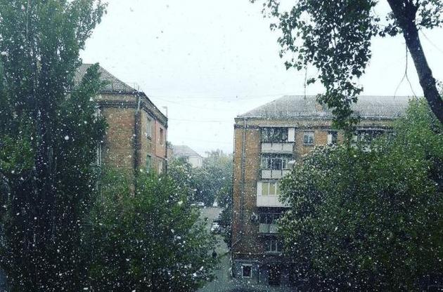 Травневий сніг у Києві оголосили нормою