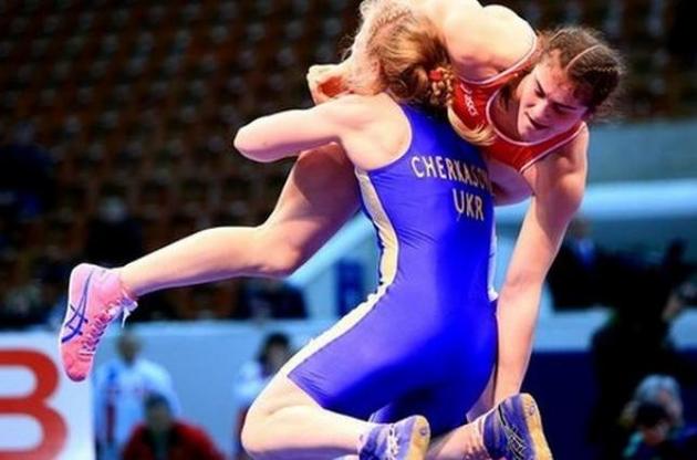 Украинка Черкасова выиграла "бронзу" чемпионата Европы по борьбе
