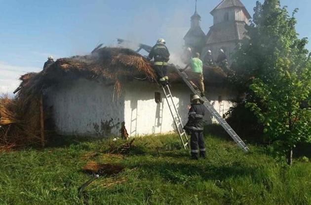 На острові Хортиця горіла будівля музею