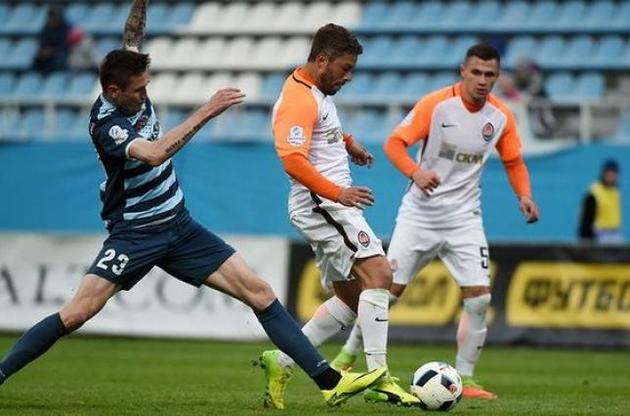 "Шахтер" сравнял счет во втором тайме