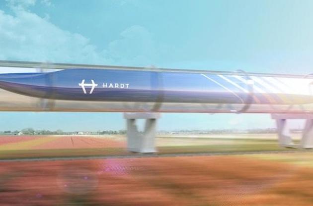 У Нідерландах побудували ділянку траси для тестування потяга Hyperloop