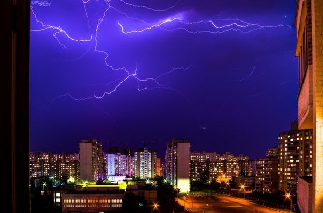 До кінця доби в Києві очікуються грози