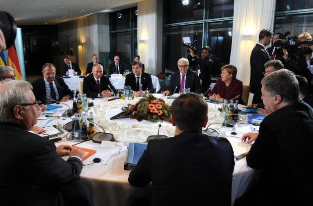 В Берлине стартовали переговоры в "нормандском формате"