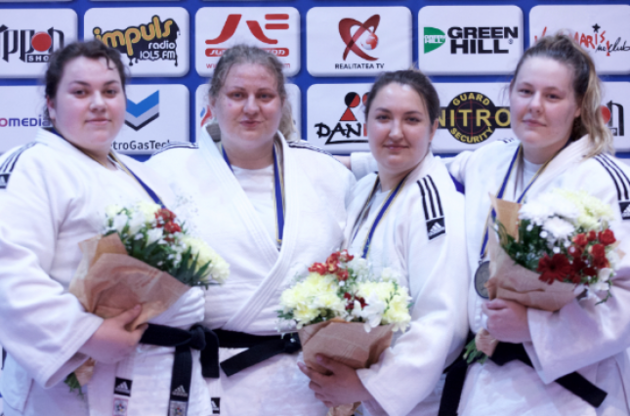 Украинские дзюдоисты завоевали шесть медалей на турнире в Румынии