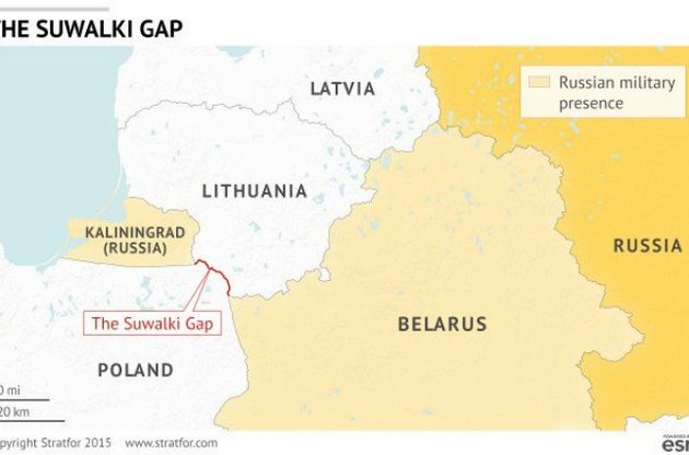 Силы НАТО отработают защиту Сувалкского коридора от русских
