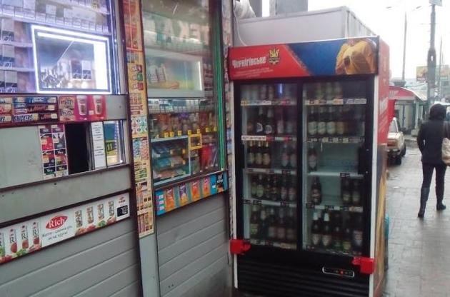 В Киевсовете хотят запретить розничную торговлю алкоголем в МАФах