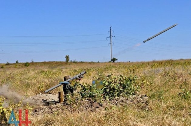 На луганском направлении боевики обстреляли бойцов ВСУ из минометов и тяжелой артиллерии