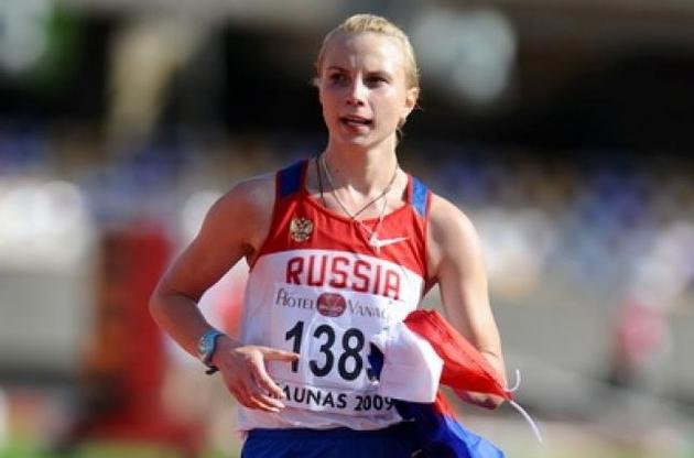 Українська легкоатлетка Шумкіна дискваліфікована на три роки