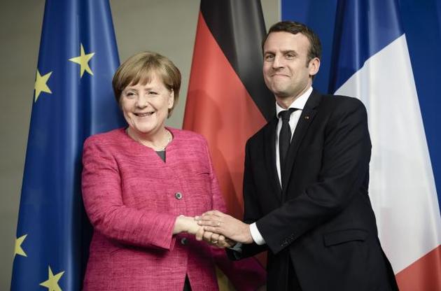 Меркель поздравила Францию с убедительным выбором в пользу реформ