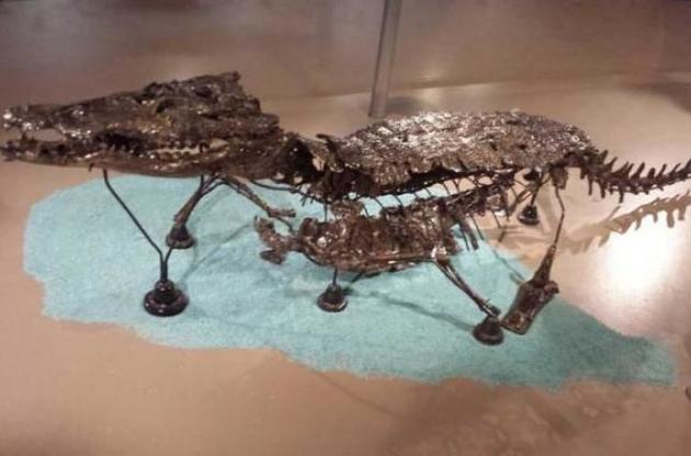 В Китае обнаружены останки древнего крокодила