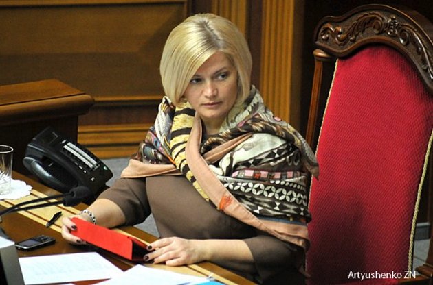 Вице-спикер Рады анонсировала президентский законопроект о реинтеграции Донбасса