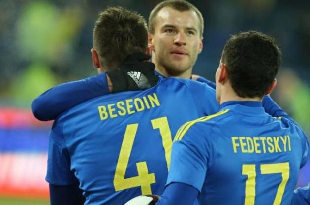 Сборная Украины поднимется в рейтинге на 12 строчек