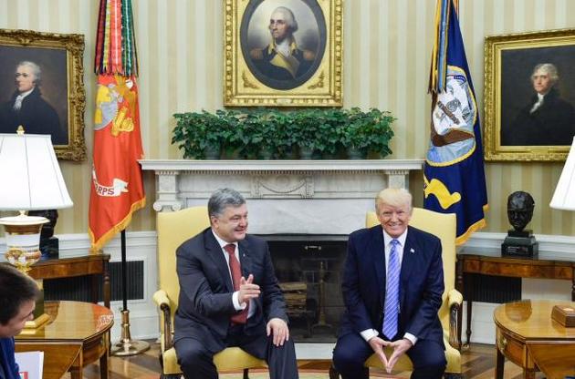 Порошенко і Трамп підбили підсумки переговорів у Білому домі