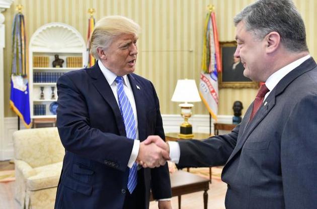 Порошенко похвалився результатами зустрічі з Трампом