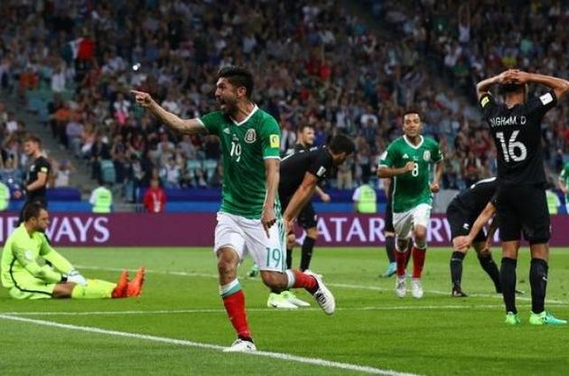 Мексиканцы забили два гола во втором тайме