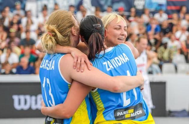 Женская сборная Украины выиграла "бронзу" чемпионата мира по баскетболу 3х3