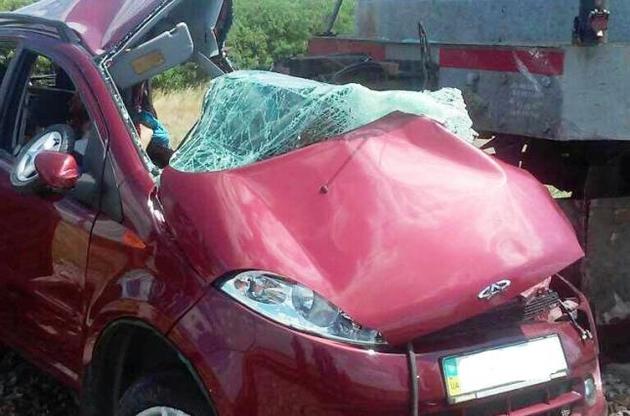 В результате аварии погибли двое взрослых и ребенок