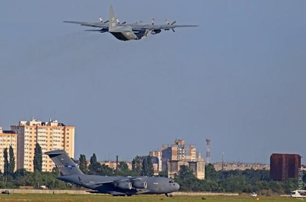 В Одессу на учения прибыли самолеты и корабли НАТО