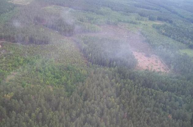 Загоряння в Чорнобильській зоні ліквідовано