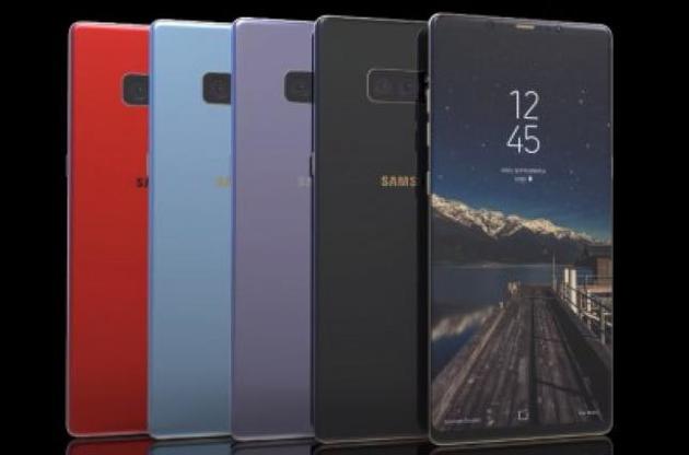 Samsung Galaxy Note 8 показали на відео