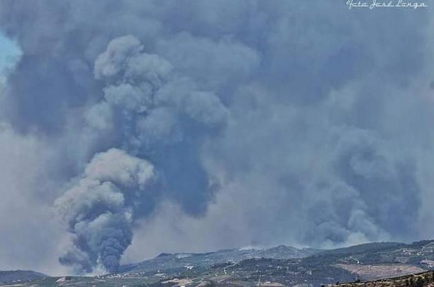 Юг Франции и Корсику охватили лесные пожары
