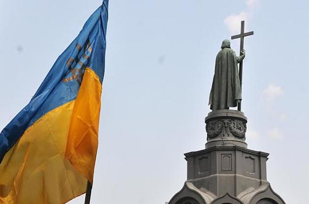 Киевский патриархат проведет литургию и крестный ход в День крещения Руси