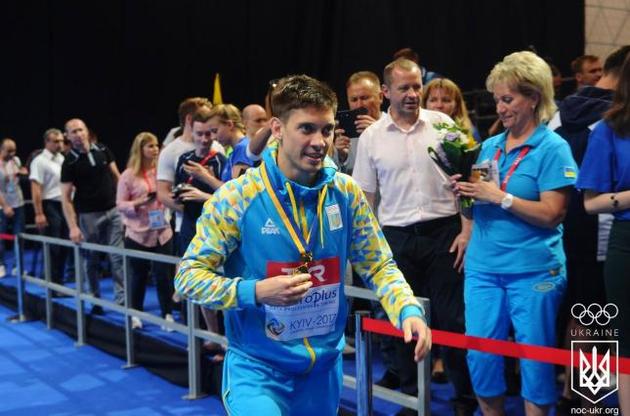 Прыгун в воду Кваша признан лучшим спортсменом июня в Украине