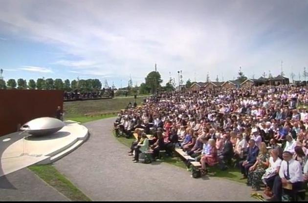 В Нидерландах открыли мемориал памяти жертв рейса MH17