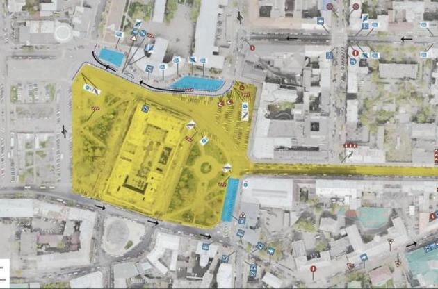 В Киеве пешеходной станет зона от улицы Сагайдачного к Андреевской улице