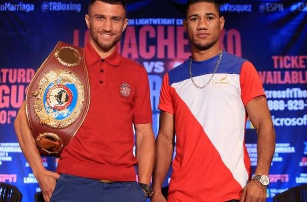 Ломаченко та Марріага битимуться в Лос-Анджелесі