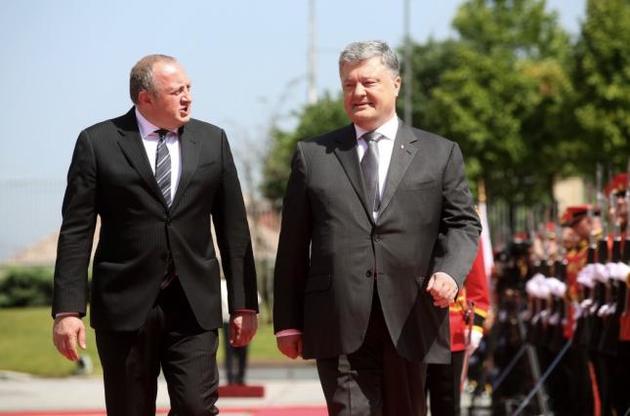 Стало известно, какую декларацию подписал Порошенко в Тбилиси