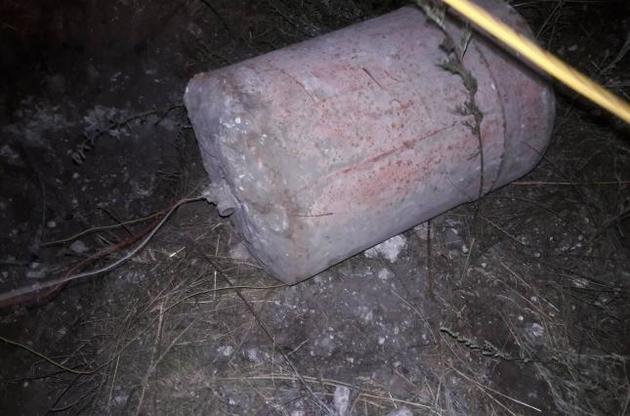 В районе Кудряшовки Луганской области обнаружили самодельную бомбу