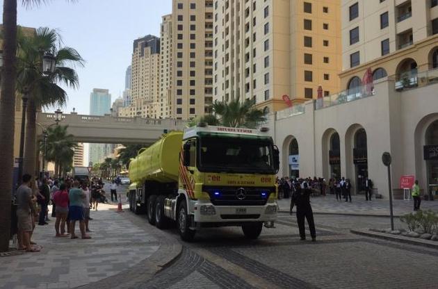 В Дубае эвакуировали отдыхающих из-за пожара в отеле Movenpick