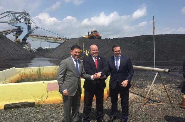 Вугілля з США урочисто відправили в Україну