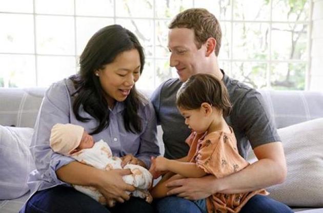 Марк Цукерберг уходит в декретный отпуск в связи с рождением второй дочери