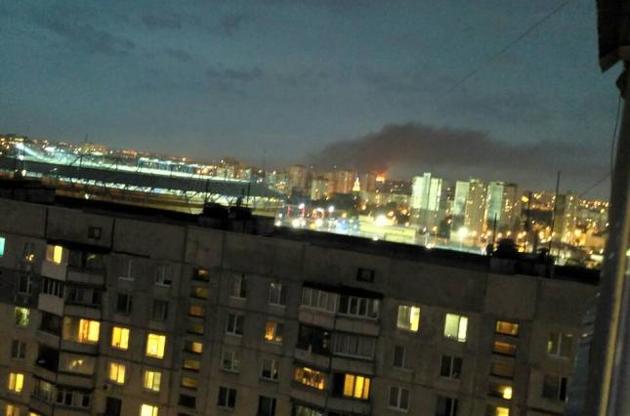 В Харькове загорелся Апелляционный админсуд